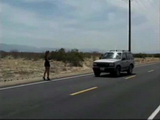 Hitchhiker Girl Gets Gangraped By 3 Guys In the Desert